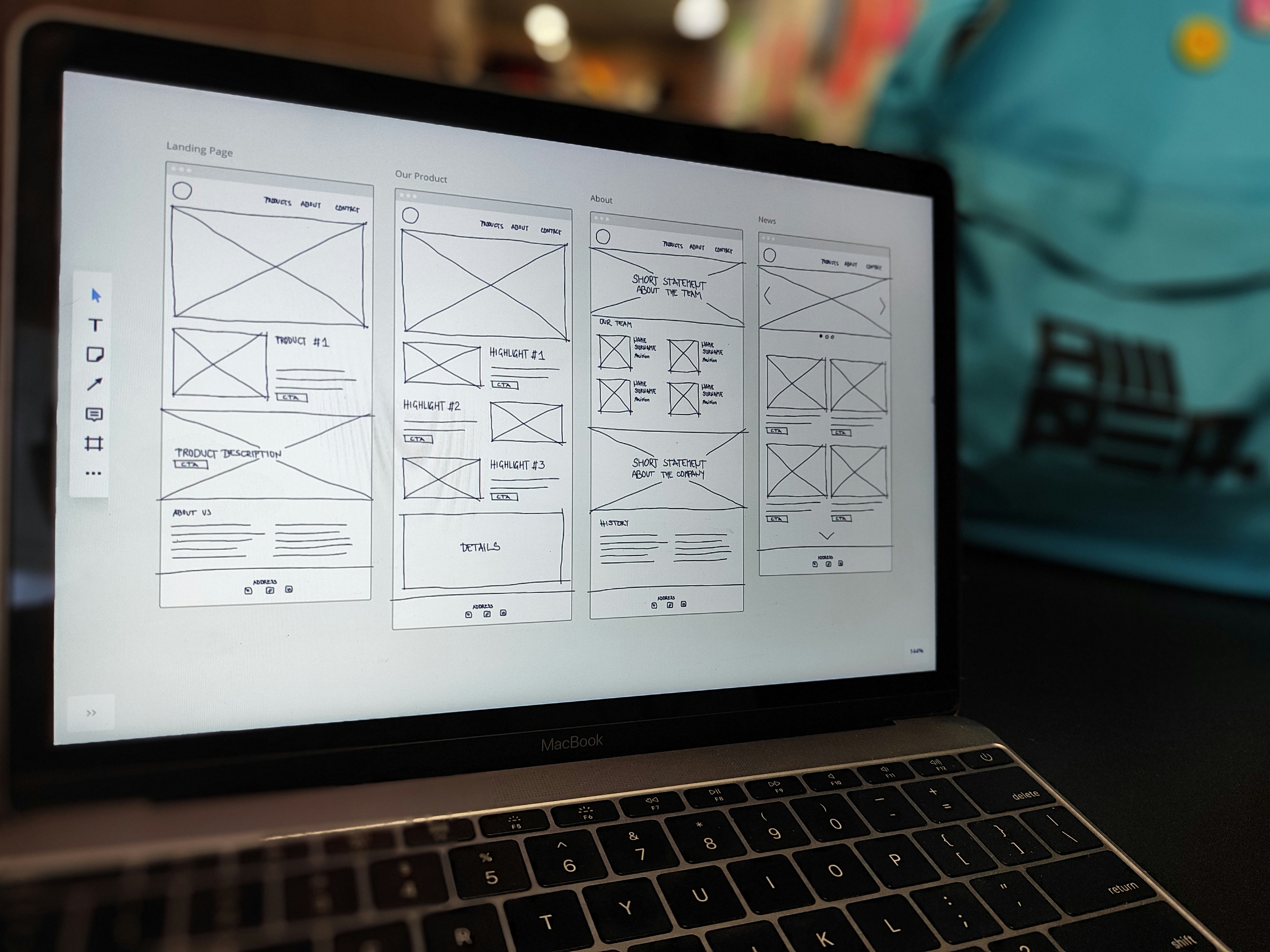 UI/UX design process