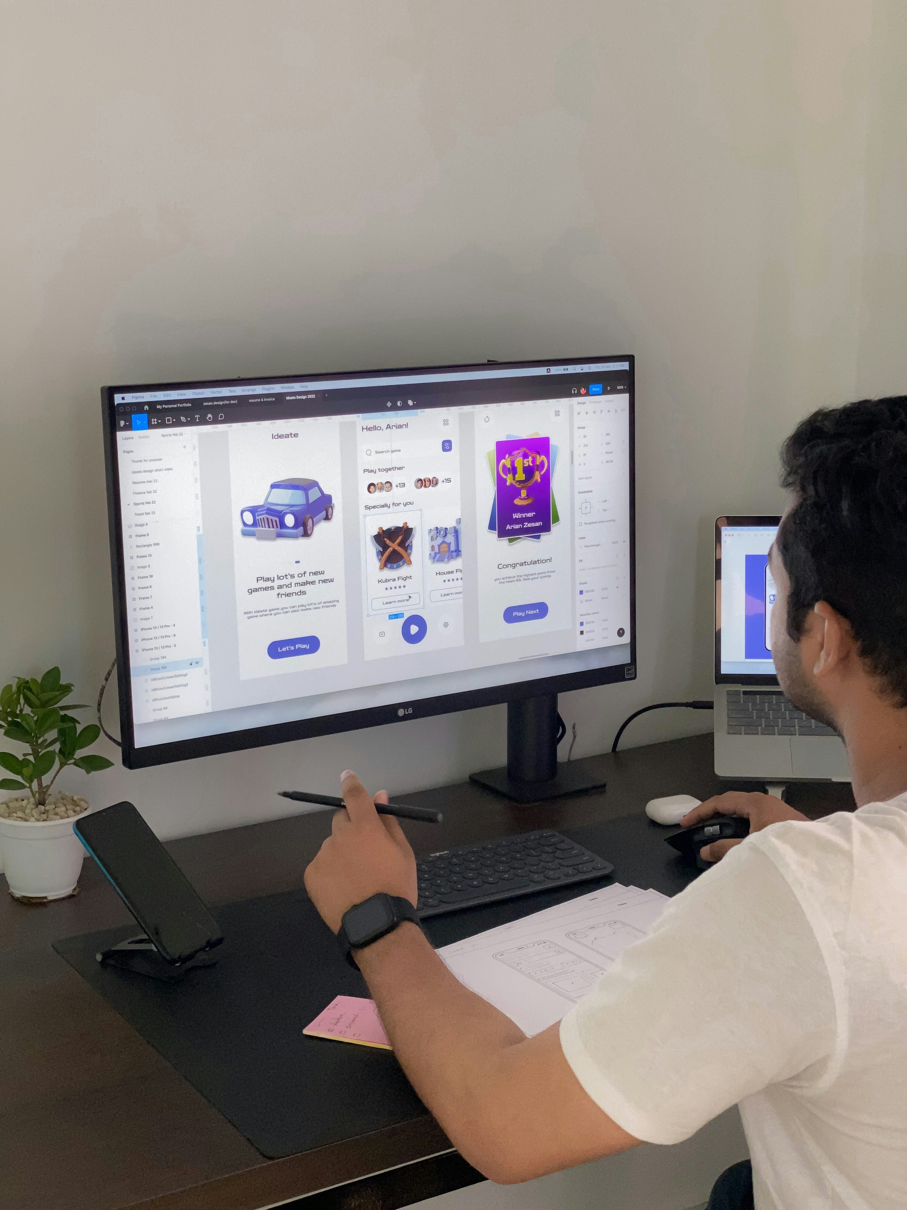 UI/UX design portfolio